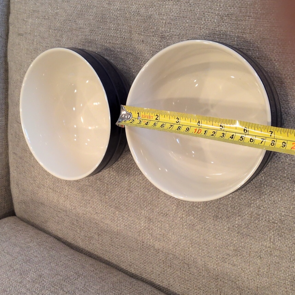 Staub Stoneware Bowls, Set of Two, Color Blue - Picture 2 of 10